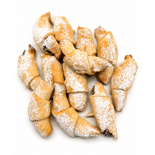 Cornulețe Fragede cu Gem și Nucă, 200g
