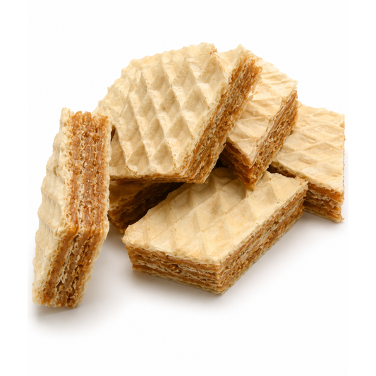 Napolitane de Casă cu Caramel și Nucă, 200g