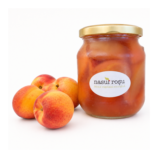 Compot de Nectarine – Nasul Roșu, 580ml