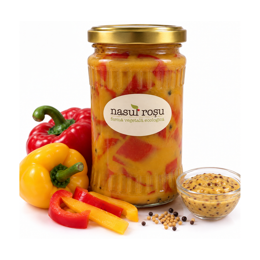 Salată de Ardei Gogoșar în Sos de Muștar, 280g