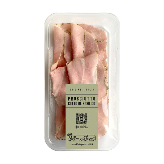 Prosciutto Cotto cu Busuioc Feliat ECO, 100g