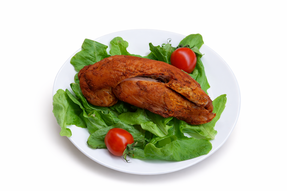 Piept de Curcan Marinat și Afumat – Nasul Roșu, 250g