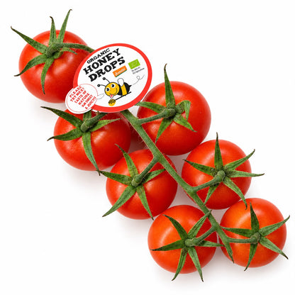 Roșii cherry Honey Drops ECO și Demeter pe vrej, 250 g, din Olanda