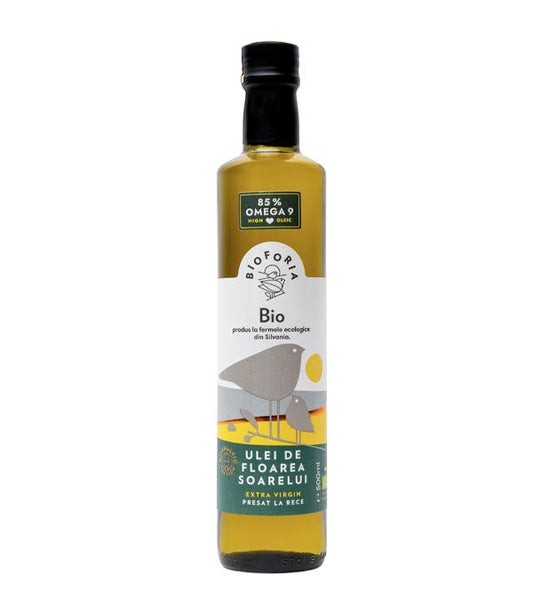 Ulei de Floarea-Soarelui Presat la Rece ECO, 750ml