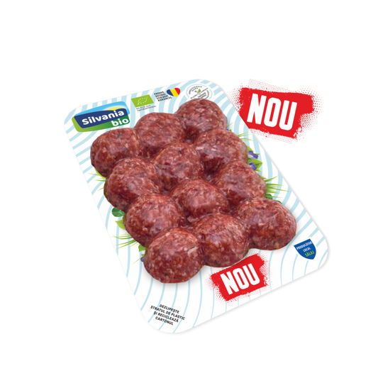 Chiftele din Carne de Vită ECO, Silvania Bio