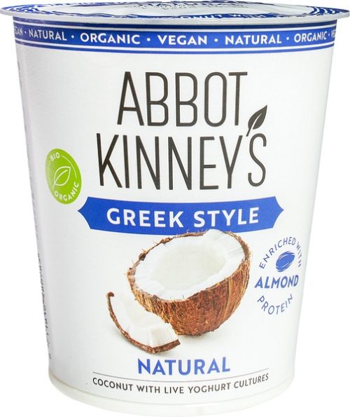 Alternativă Vegetală la Iaurt Grecesc, Cocos BIO – Abbot Kinney's, 350g