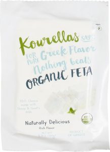 Feta Grecească DOP (Oaie și Capră) ECO, Kourellas – 150g