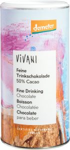 Ciocolată de Băut 50% ECO & Demeter, Vivani – 300g