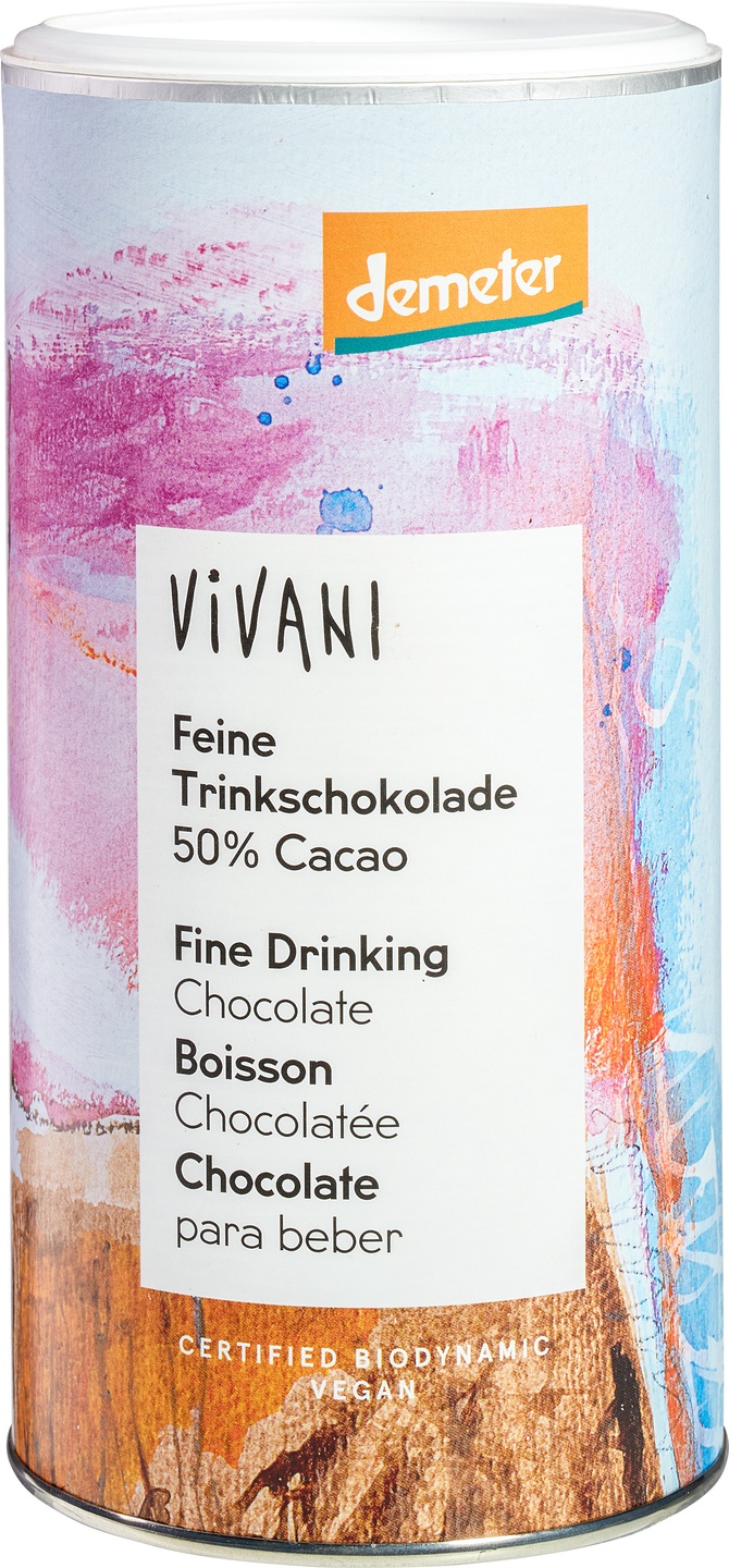 Ciocolată de Băut 50% ECO & Demeter, Vivani – 300g