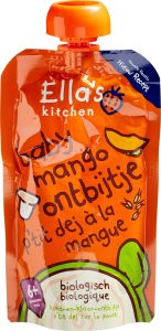 Piure Mic Dejun cu Mango & Iaurt BIO (6+ luni) – Ella's Kitchen, 100g