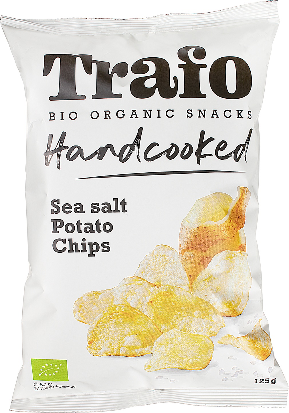 Chipsuri de Cartofi cu Sare de Mare ECO – Trafo, 125g