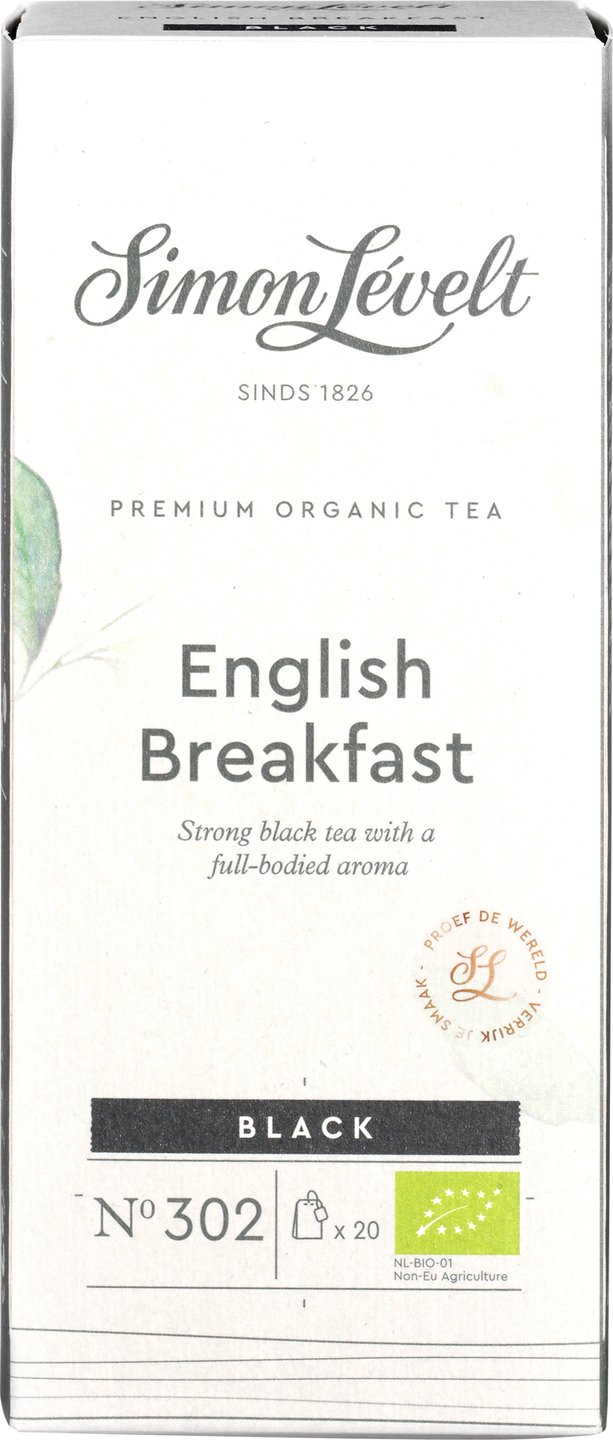 Ceai Negru English Breakfast ECO, 20 Plicuri