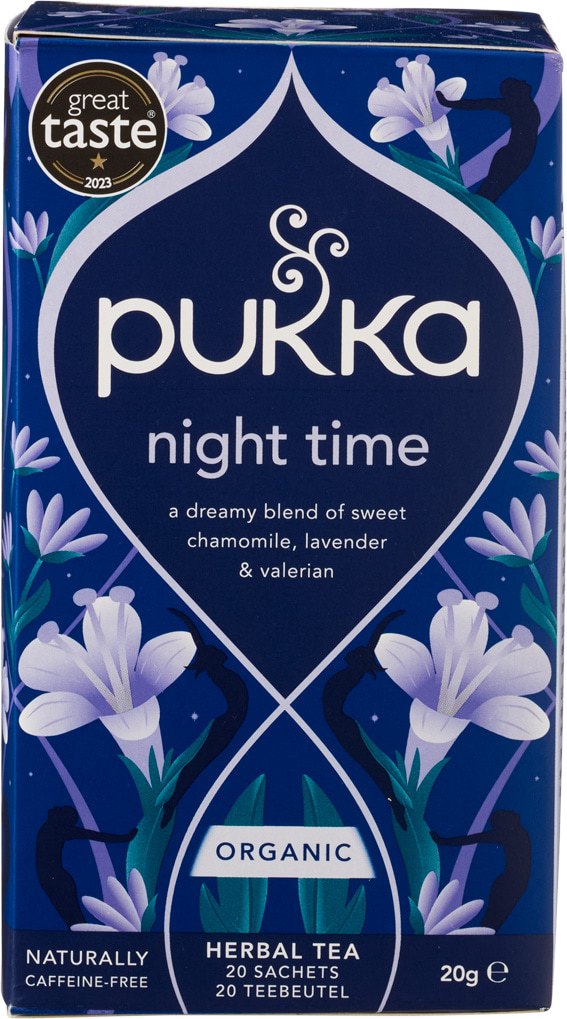 Ceai pentru Somn Night Time ECO, 20 Plicuri