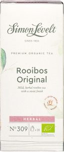 Ceai Rooibos Original ECO – Simon Lévelt, 20 Plicuri