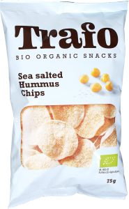Chipsuri de Hummus cu Sare de Mare ECO, 75g
