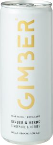 Băutură Carbogazoasă cu Ghimbir și Ierburi ECO – Gimber, 250ml