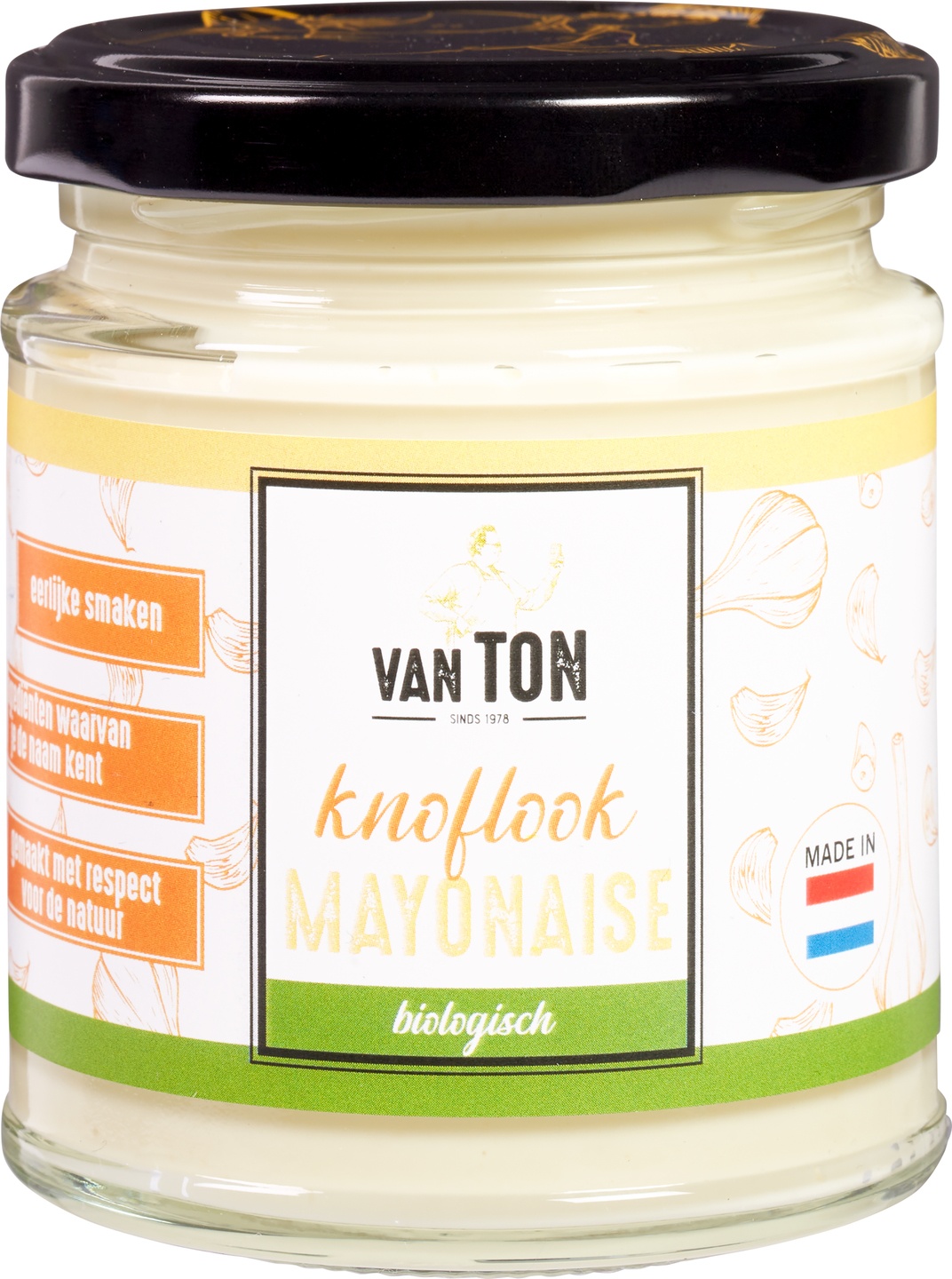 Maioneză cu Usturoi ECO, 170g