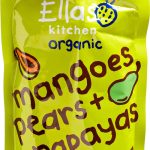 Piure de Mango, Pere și Papaya BIO (4+ luni) – Ella's Kitchen, 120g