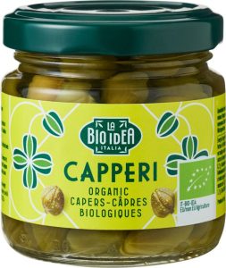 Capere în Oțet de Vin ECO, 100g