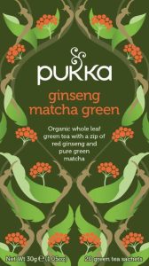 Ceai Verde cu Ginseng și Matcha ECO, 20 Plicuri