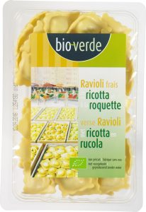 Ravioli Proaspete cu Ricotta și Rucola ECO, 250g