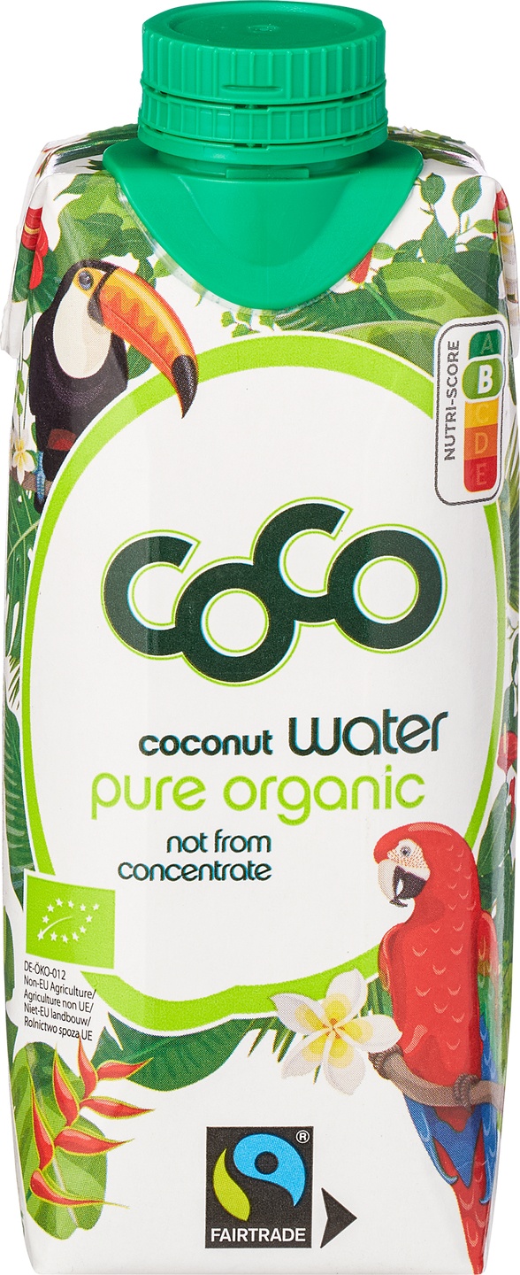 Apă de Cocos ECO 100%, 330ml