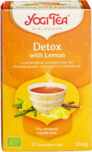 Ceai Detox cu Lămâie, Păpădie și Ghimbir ECO