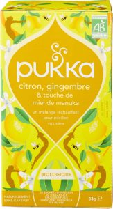 Ceai cu Lămâie, Ghimbir și Miere de Manuka ECO
