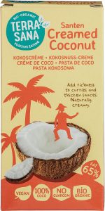 Cremă de Cocos Concentrată (Santen) BIO – TerraSana, 200ml