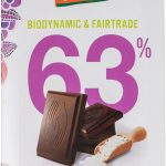 Ciocolată Neagră 63% cu Sare de Mare ECO & Demeter, Belvas – 90g