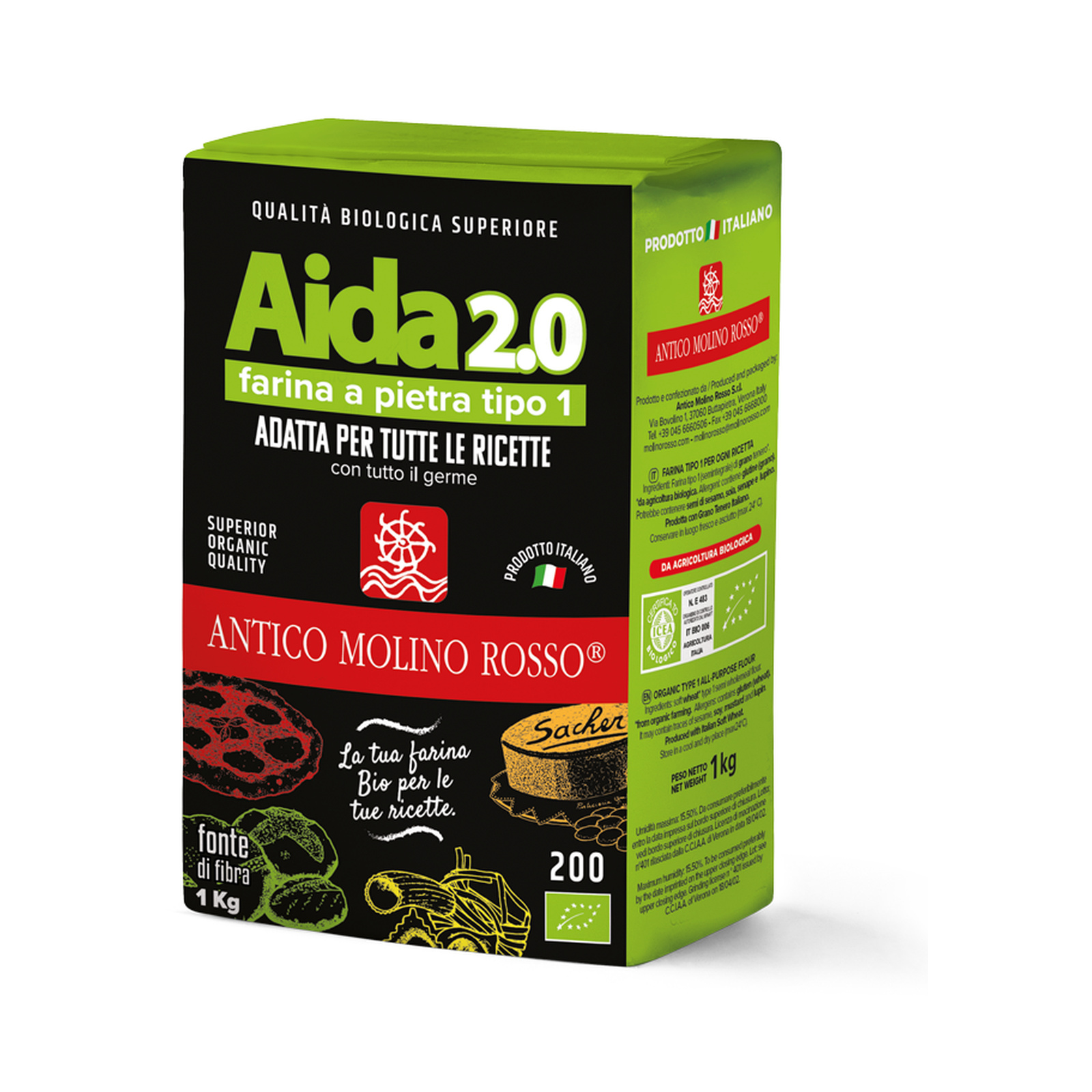 Făină AIDA 2.0 Universală Tip 1 ECO, 1kg
