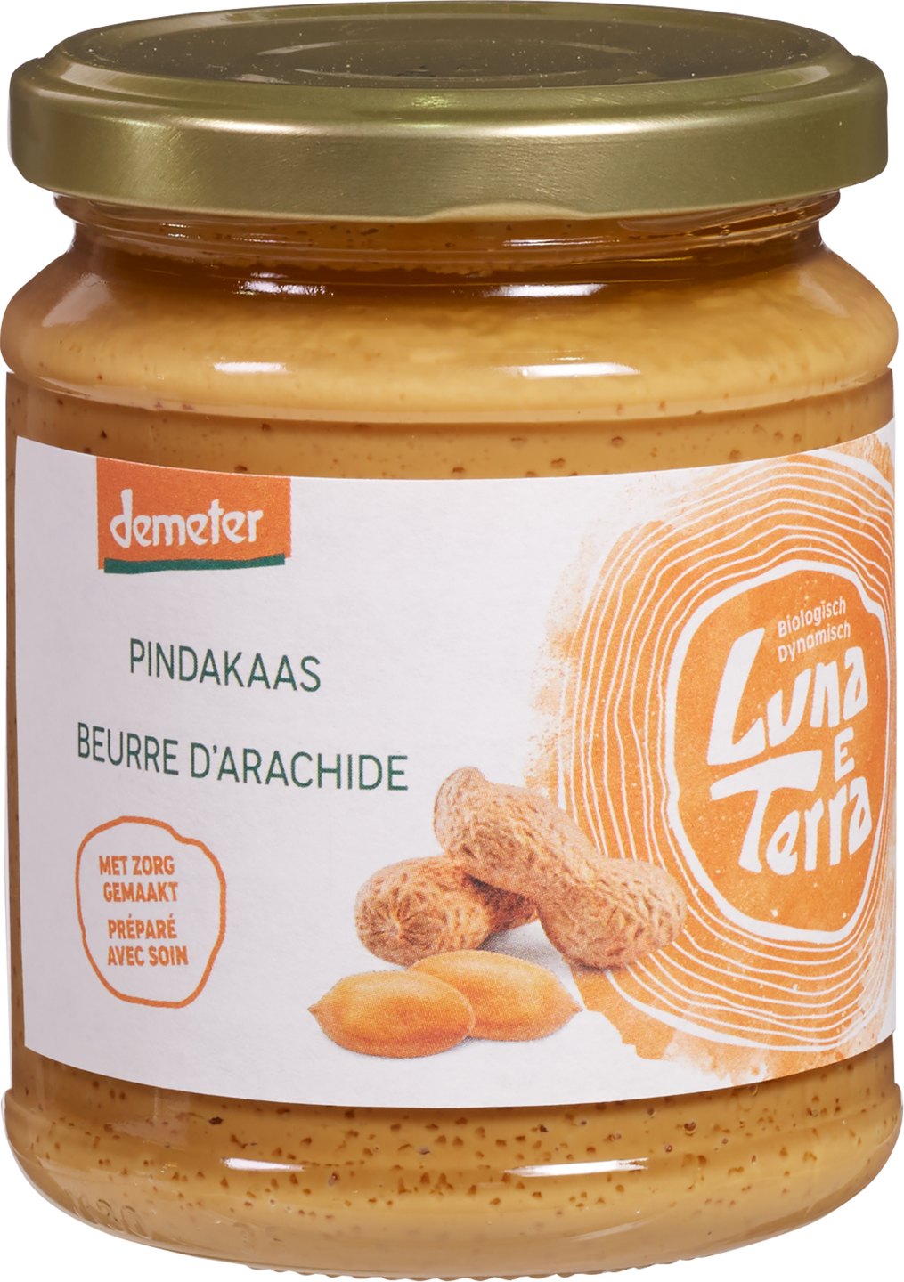 Unt de Arahide Smooth (Cremos) BIO – Luna e Terra, 250g