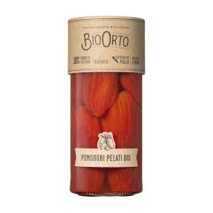 Roșii Decojite ECO în Saramură, 550g