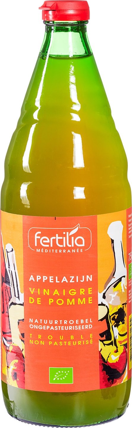 Oțet de Mere Nefiltrat, cu Maia ECO, Fertilia – 750ml