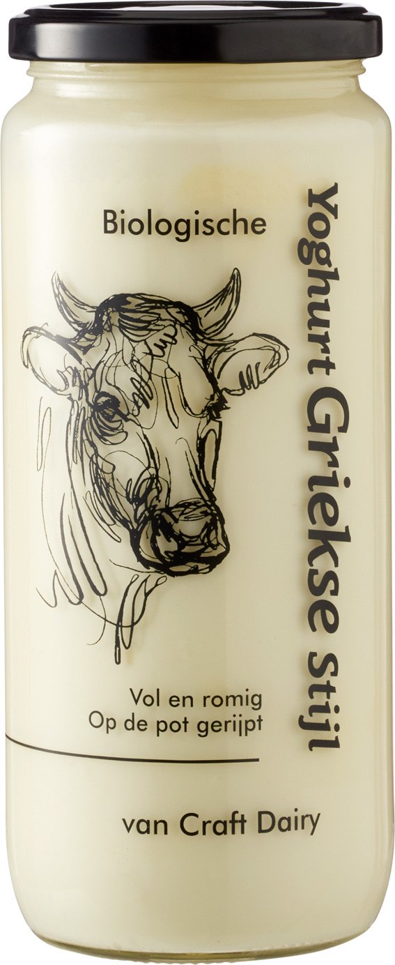 Iaurt Grecesc din Lapte de Vacă ECO, 500ml
