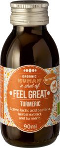 Shot cu Turmeric Fermentat ECO, 90ml