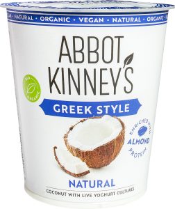 Alternativă Vegetală la Iaurt Grecesc, Cocos BIO – Abbot Kinney's, 350g