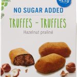 Trufe Belgiene de Ciocolată cu Alune, fără Zahăr Adăugat ECO, Belvas – 100g