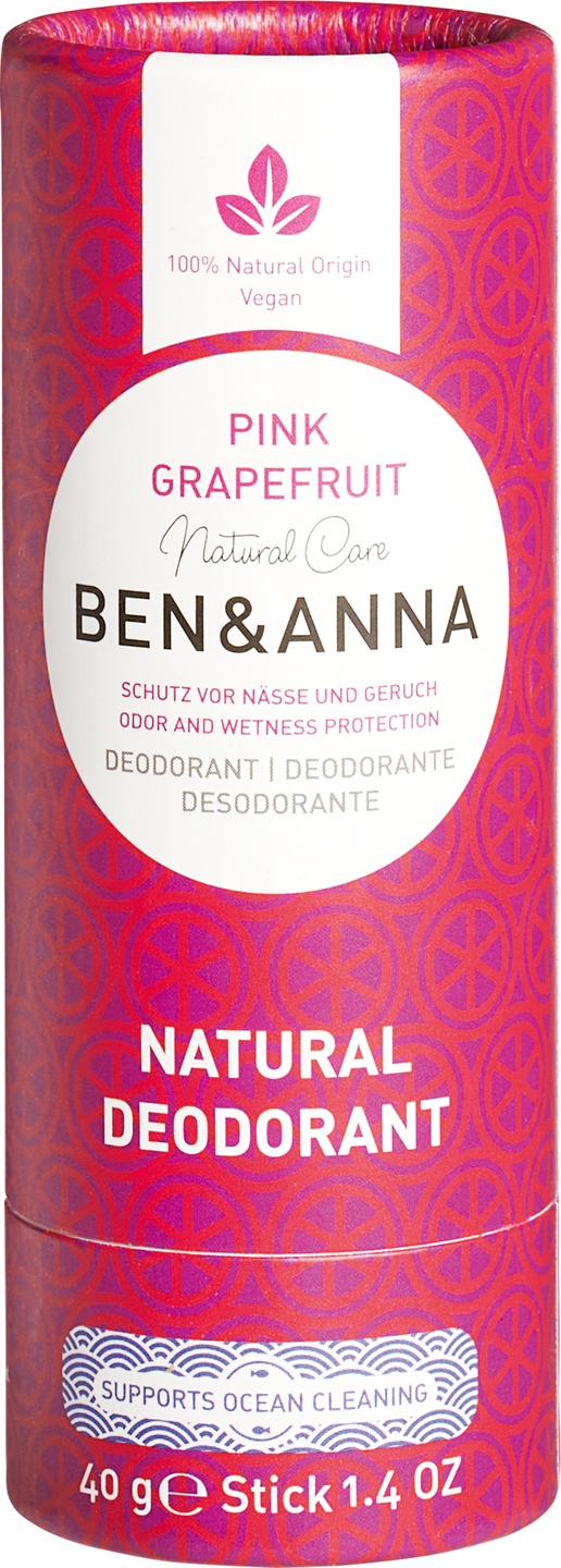 Deodorant Natural Stick Grapefruit – Ben & Anna, 60g