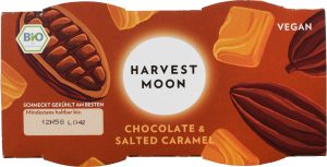 Desert Vegan cu Ciocolată și Caramel Sărat ECO, 2x80g