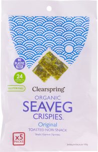 Snack din Alge Nori Original ECO Multipack (5x4g) – Clearspring