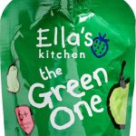 Piure Smoothie Fructe Verzi BIO (6+ luni) – Ella's Kitchen, 90g