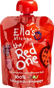 Piure Smoothie Fructe Roșii BIO (6+ luni) – Ella's Kitchen, 90g