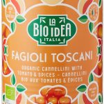 Fasole Cannellini în Sos de Roșii (Fagioli Toscani) ECO, 400g