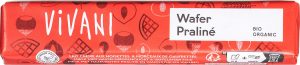Ciocolată cu Lapte Wafer Praliné ECO, Vivani – 40g