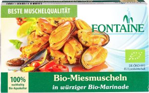 Midii în Sos Picant ECO, 120g