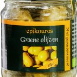 Măsline Verzi fără Sâmburi cu Coajă de Lămâie ECO, 110g
