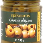 Măsline Verzi fără Sâmburi ECO, 190g