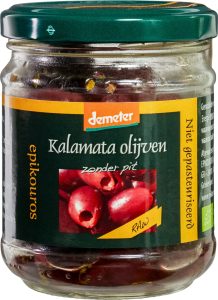 Măsline Kalamata fără Sâmburi ECO & Demeter, 100g