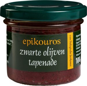 Tapenadă de Măsline Negre Kalamata BIO – Epikouros, 100g